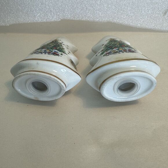 Salem China Christmas Tree Salt Pepper Christmas - Picture 4 of 8